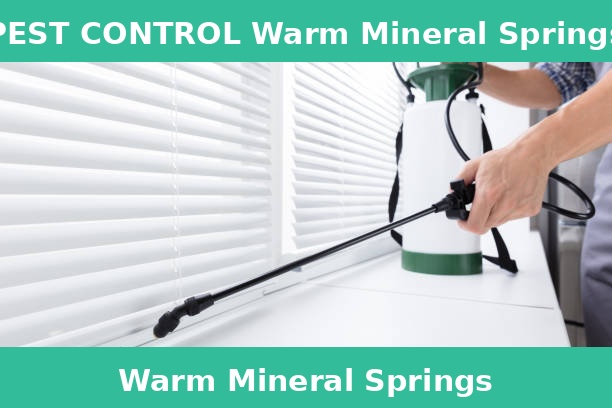 PEST CONTROL Warm Mineral Springs